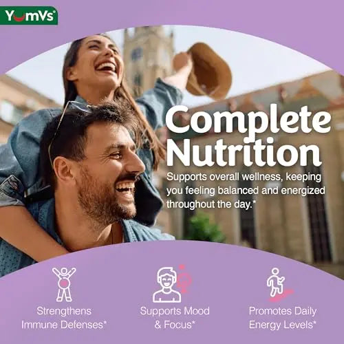 Multivitamin Gummies for Adults, Daily Gummy Vitamin for Women & Men, Immune Support Multivitamin Supplement YUM-V'S buy supplements canada