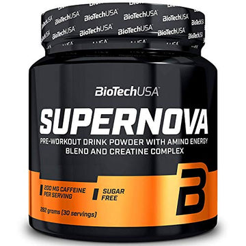 BIOTECH USA Supernova 282 g | Pre-Workout Booster - 30 Servings | Energy Powder Biotech USA Nutrition buy supplements canada