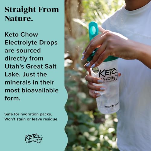 Keto Chow - Electrolyte Hydration Drops - Keto Diets & Intermittent Fasting - Immune Support Keto Chow buy supplements canada