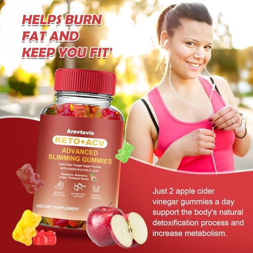 Arevtovis Apple Cider Vinegar Gummies - Boost Energy, Detox & Support Gut Health ACV Arevtovis buy supplements canada
