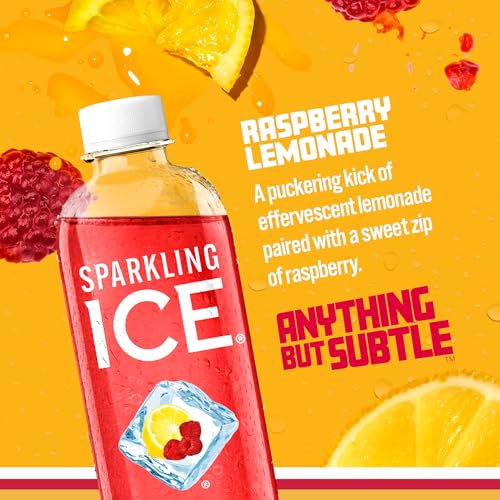 Sparkling Ice, Raspberry Lemonade Sparkling Water, Zero Sugar Flavored Water Sparkling Ice buy supplements canada