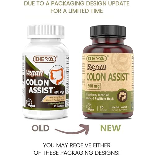 DEVA Vegan Colon Assist 90 Tabs (Pack of 2) DEVA buy supplements canada