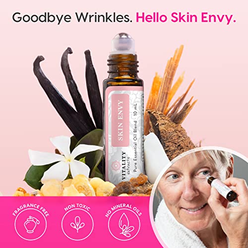 Skin Envy - Face Moisturizer Serum (by Vitality Extracts) Coconut Oil, Collagen, Vitamin E, Vegan Vitality Extracts buy supplements canada