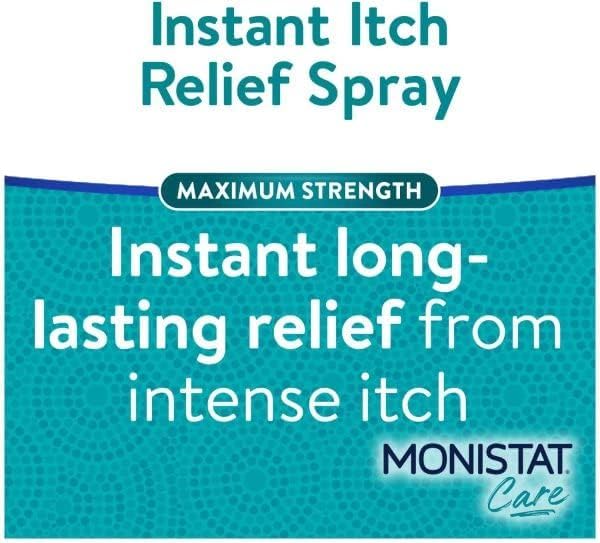Monistat Instant Itch Relief Spray for Women, Maximum Strength Feminine Itch Care, 2 oz (Pack of 2) Monistat buy supplements canada