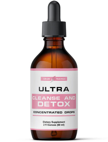 Liver Cleanse Detox & Repair Drops with Milk Thistle Extract, Dandelion Root Extract & Artichoke Ultra6 Nutrition buy supplements canada