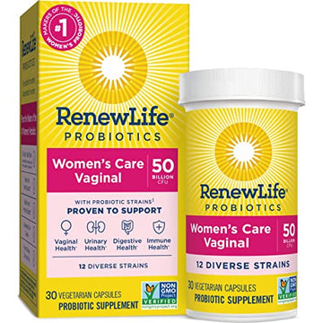 Renew Life Women's Probiotic Capsules, 50 Billion CFU Guaranteed, Supports pH Balance Renew Life buy supplements canada
