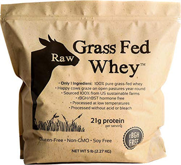 100% Raw Grass Fed Whey - Happy Healthy Cows, COLD PROCESSED Undenatured Raw Organic Whey buy supplements canada