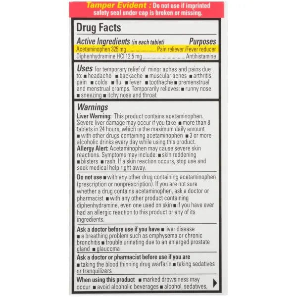 Percogesic Original Pain Relief | Aspirin Free Fast Acting Relief | 90 Coated Caplets (4 Pack) Percogesic buy supplements canada