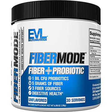 Evlution Nutrition FiberMode Fiber Plus Probiotic - 5 Grams of Fiber, Digestive Health Evlution buy supplements canada