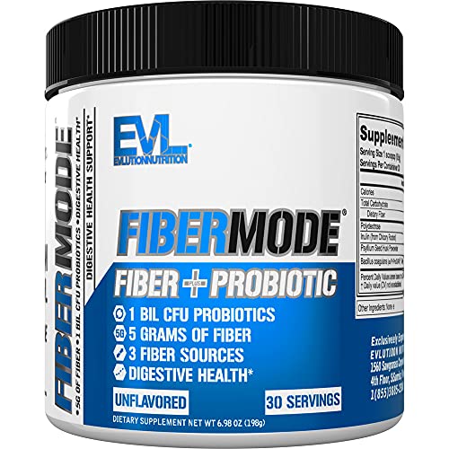 Evlution Nutrition FiberMode Fiber Plus Probiotic - 5 Grams of Fiber, Digestive Health Evlution buy supplements canada