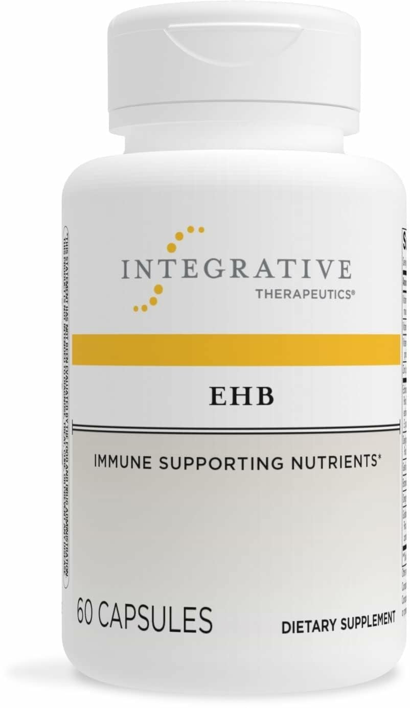 Integrative Therapeutics EHB - Immune Support Supplement with Vitamins A, C & B6* - Mineral Support with Zinc - Dairy-Free & Gluten-Free - 60 Capsules (20 Servings) Integrative Therapeutics buy supplements canada