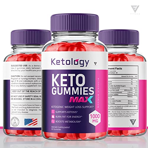 (2 Pack) Ketology Keto ACV Gummies Advanced Weight Loss Ketosis Supplement Fyvus buy supplements canada