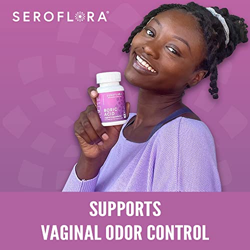 Boric Acid Vaginal Suppositories (28ct) with Disposable Vaginal Suppository Applicators (14ct) Seroflora buy supplements canada