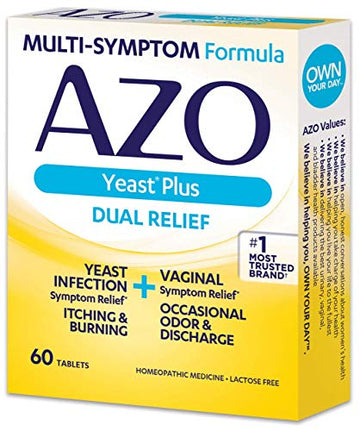 AZO Yeast Plus Tablets 60 ea (Pack of 5) My Store buy supplements canada
