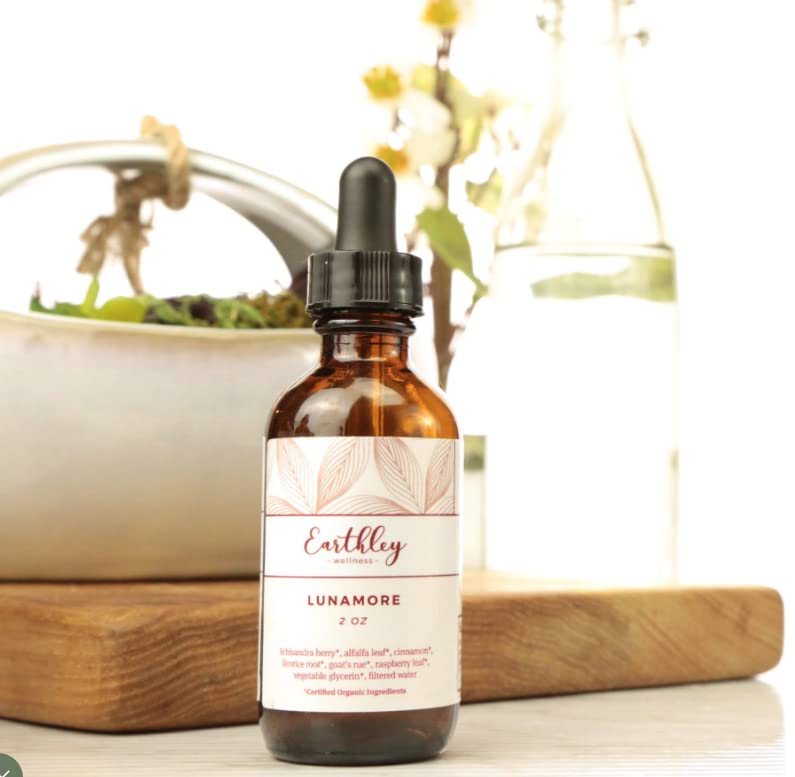 Earthley Wellness Lunamore, Natural Anti-oxodant Remedy for Women, Reduce Cramps (2oz) Earthley Wellness buy supplements canada