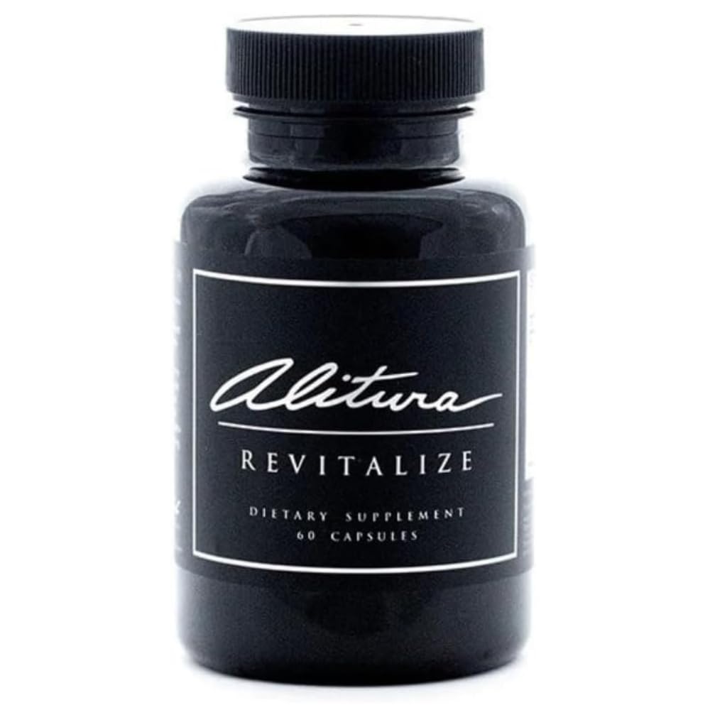 Alitura Revitalize – Organic Ashwagandha & Turmeric Supplement – Natural Energy, Mood & Recovery Support for Men & Women – Adaptogenic Herbs for Daily Wellness – 60 Capsules Alitura buy supplements canada