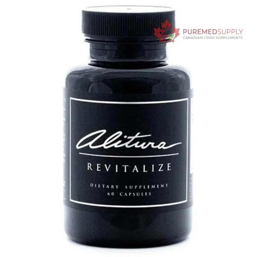 Alitura Revitalize – Organic Ashwagandha & Turmeric Supplement – Natural Energy, Mood & Recovery Support for Men & Women – Adaptogenic Herbs for Daily Wellness – 60 Capsules Alitura buy supplements canada