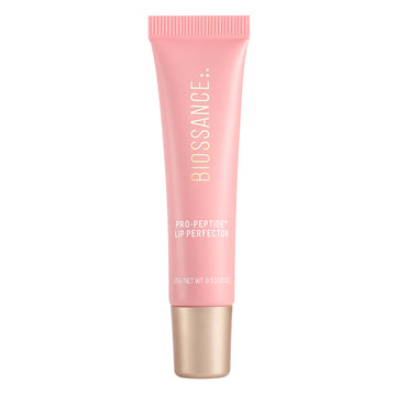 Biossance Pro-Peptide Lip Perfector – Triple-Treat Vegan Lip Balm – Deeply Hydrating with Pro-Peptides & Hyaluronic Acid – Enhances Natural Lip Color – Silky, Glossy Finish in Blush Quartz, Pink BIOSSANCE buy supplements canada