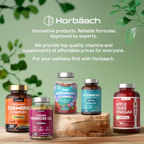 Vitamin B6 and B12 Tablets High Strength | 60 Count | with 100mg of Vitamin B6 Horbäach buy supplements canada
