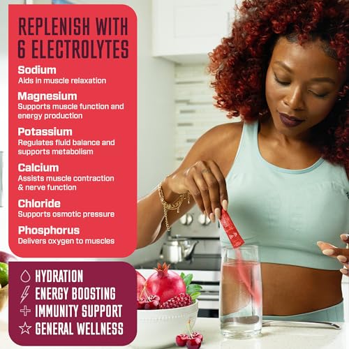 KEY NUTRIENTS Multivitamin Electrolytes Powder No Sugar - Sweet Cherry Pom Electroly KEY NUTRIENTS buy supplements canada