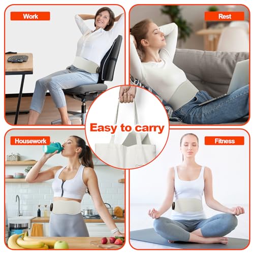 Red Light Therapy Belt Vibrating for Muscle Recovery and Pain Relief DYUF buy supplements canada