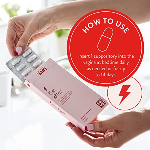 Love Wellness Boric Acid Suppositories for Women, The Killer | Vaginal Love Wellness buy supplements canada