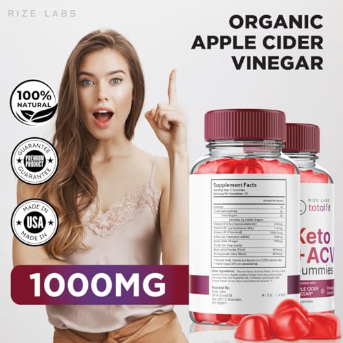 (2 Pack) Total Fit Keto ACV Gummies Advanced Weight Loss, Total Fit Keto ACV + BCB Gummies rize labs buy supplements canada
