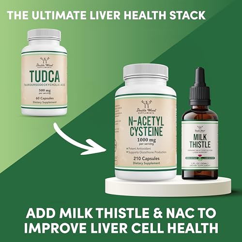 TUDCA Bile Salts Liver Support Supplement, 500mg Servings, Liver and Gallbladder Double Wood Supplements buy supplements canada