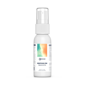 Renue By Science Restore PM | Liposomal Melatonin GABA Supplement Spray | 30ml Spray with Melatonin Glutathione & GABA 10mg - Sleep Aid Melatonin | Non-GMO | Made in The USA & Third Party Tested Renue By Science buy supplements canada