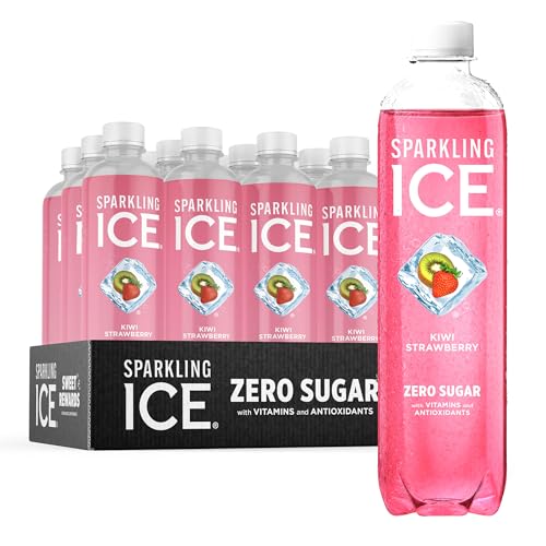 Sparkling Ice, Kiwi Strawberry Sparkling Water, Zero Sugar Flavored Water, with Antioxidant Sparkling ICE buy supplements canada