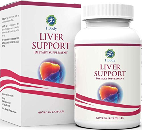 1 Body Liver Support Supplement - Liver Cleanse & Repair - Milk Thistle 1 Body buy supplements canada