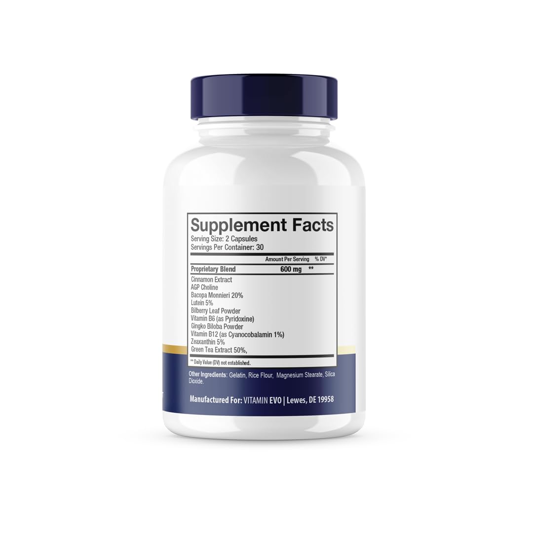 (2 Pack) Brain Defender Capsules, Official Brain Defender Support Supplement Pills, Brain Defender Cognitive Health Memory Advanced Formula, Braindefender Brain Support 2 Month Supply (120 Capsules) Vitamin Evo buy supplements canada