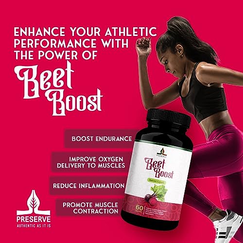 PRESERVE Organic Beetroot casules 16,000mg Per Serving, Natural Monthly Supplement PRESERVE buy supplements canada