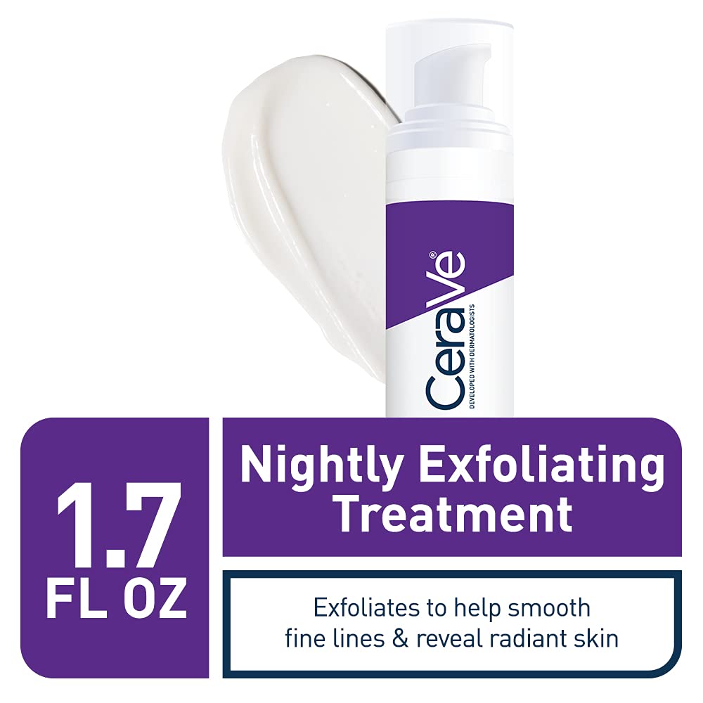 CeraVe Skin Renewing Nightly Exfoliating Treatment, Anti Aging Serum With 5% Blend Of Glycolic Acid & Lactic Acid CeraVe buy supplements canada