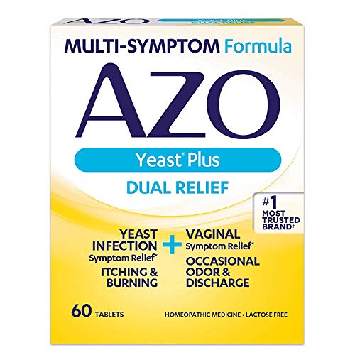 AZO Yeast Plus Tablets 60 ea (Pack of 12) AZO buy supplements canada