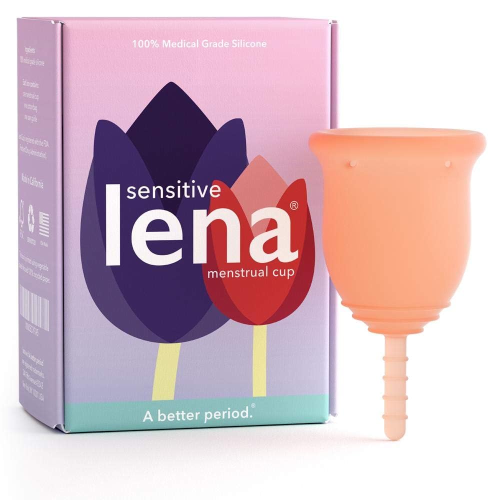 Lena Sensitive Menstrual Cup | Reusable Beginner Period Cup | Wear for 12 Hours Lena buy supplements canada