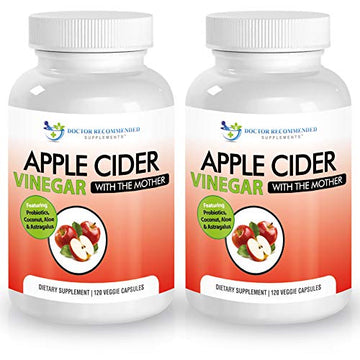 Apple Cider Vinegar Capsules - 100% Organic Apple Cider Vinegar Pills 1500 mg DOCTOR RECOMMENDED SUPPLEMENTS buy supplements canada