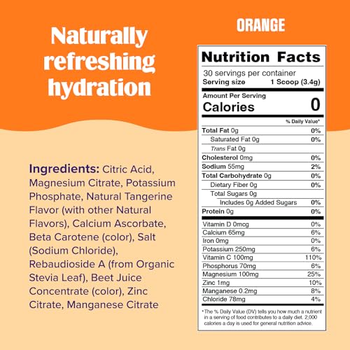 Ultima Replenisher Daily Electrolyte Drink Mix – Orange, 30 Servings – Hydration Powder Ultima Replenisher buy supplements canada