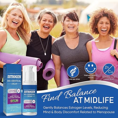 Topicy Estrogen Cream, Natural Estrogen Cream for Women, Menopause Relief, Body Balance Support Topicy buy supplements canada