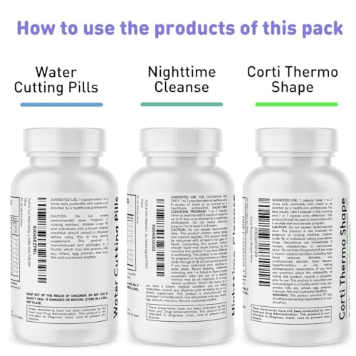 Sculpt Shred Cleanse Detox as 3x Action Diet Pills for Puffiness Belly Bloating & Loss of Waste Youth & Tonic buy supplements canada