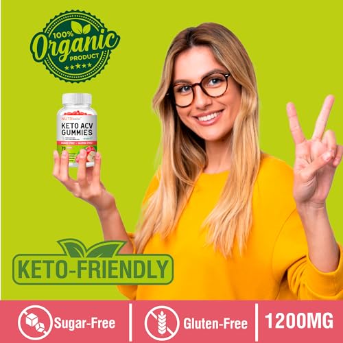 NutriKrisp Organic Keto ACV Gummy for Weight Loss - Sugar & Gluten Free Apple Cider NutriKrisp buy supplements canada