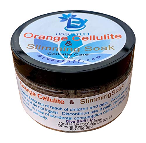 Cellulite and Slimming Salt Bath Soak With Orange Polyphenols,4oz Jar, Diva Stuff Diva Stuff buy supplements canada
