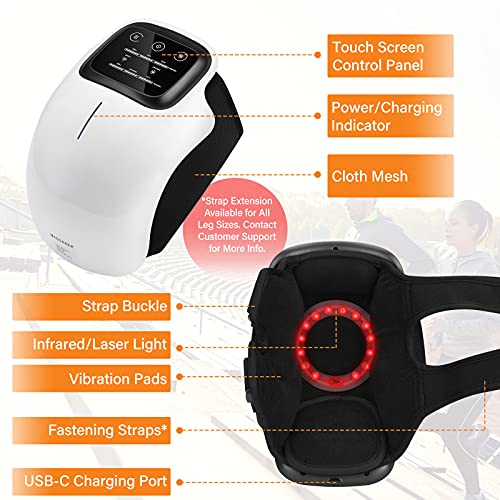 FORTHiQ Cordless Knee Massager, FDA Registered, Infrared Heat and Vibration Knee Pain Relief FORTHiQ buy supplements canada