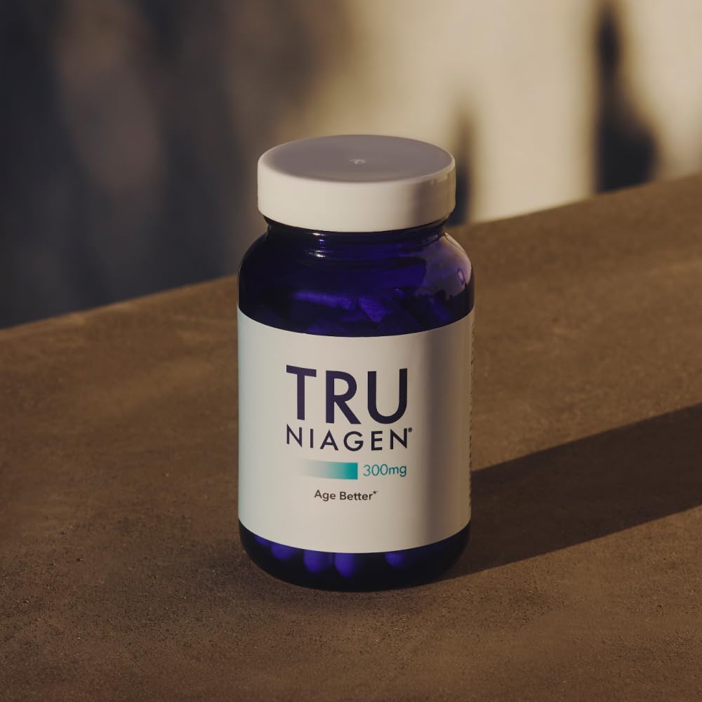 TRU NIAGEN Patented NAD Supplement for Brain Function, Anti Aging & Cell Regeneration, 300mg Niagen, 90 Servings | Supports Cellular Energy, Muscle | Nicotinamide Riboside (NR) Take 1 Daily | 1 Bottle TRU NIAGEN buy supplements canada