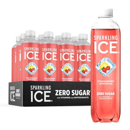 Sparkling Ice, Strawberry Lemonade Sparkling Water, Zero Sugar Flavored Water Sparkling ICE buy supplements canada