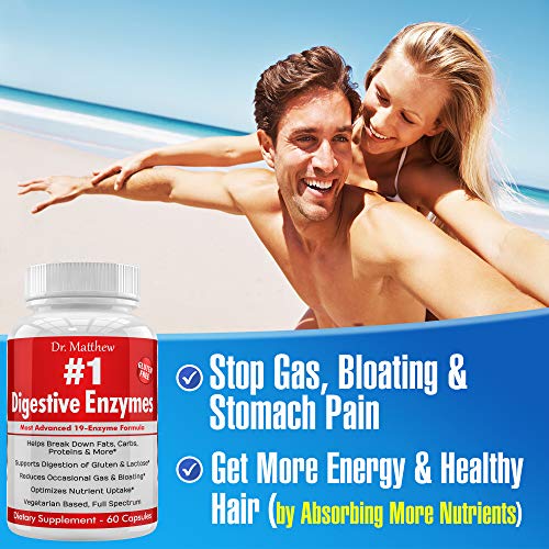 Best Digestive Enzymes for Women & Men with Lactase Lipase Amylase Dr. Matthew buy supplements canada