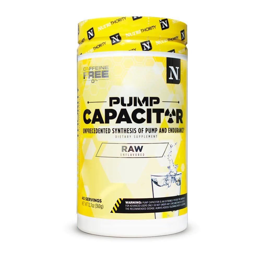 Nutrithority Pump Capacitor Non-Stimulant Sugar-Free Pre Workout for Men & Women Nutrithority buy supplements canada