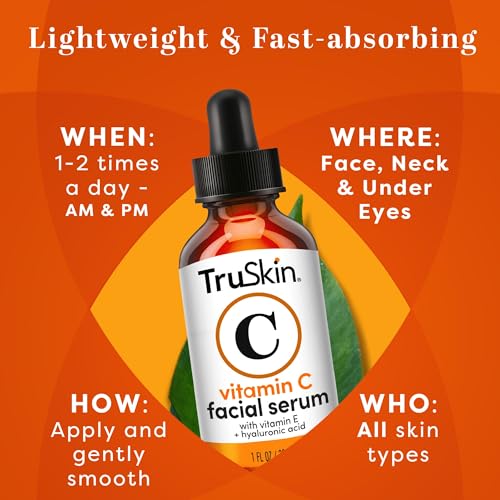 TruSkin Naturals Vitamin C Face Serum Anti Aging Face & Eye Serum TruSkin Naturals buy supplements canada