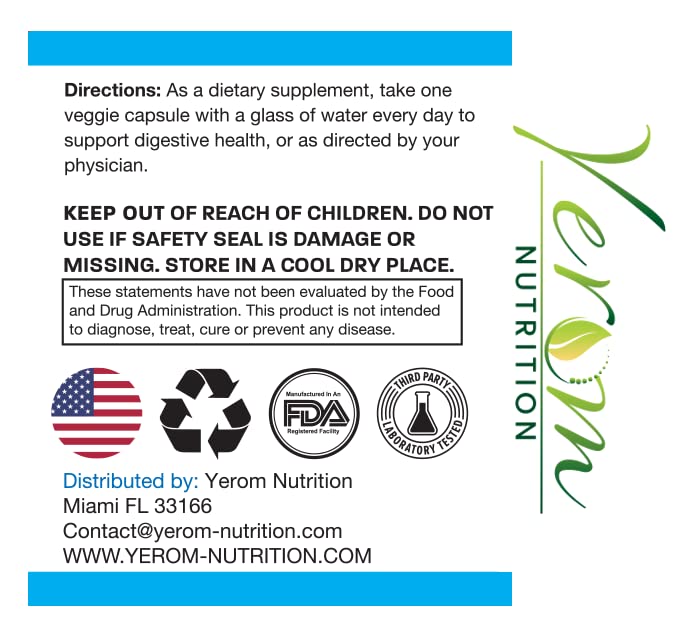 Yerom Nutrition 60 Billions Probiotics Yerom Nutrition buy supplements canada
