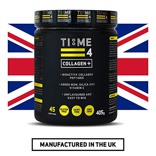 Time 4 Collagen + 45 Servings – Pure Hydrolysed Collagen Powder for Women & Men Time 4 Nutrition buy supplements canada